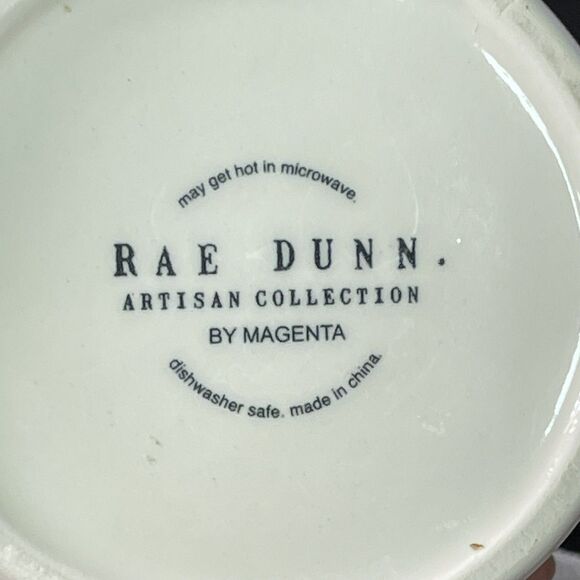 Rae‎ Dunn Coffee Mug Vintage Coffee Pot Graphic Artisan Collection Magenta - Picture 8 of 9